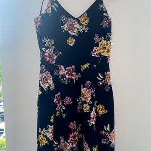 Women's Floral Mini Dress (Size L)
